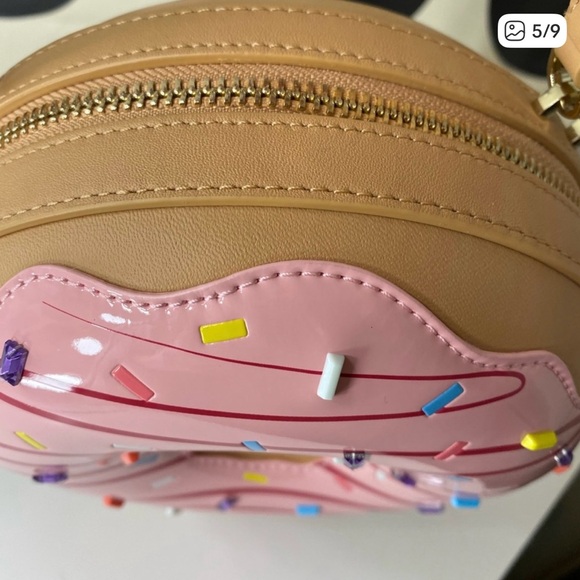 Kate Spade NWOT New York Coffee Break 3D Donut Crossbody Bag. - Picture 5 of 9